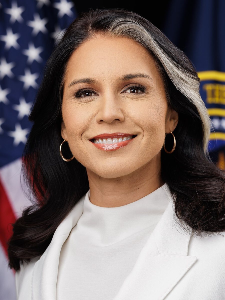 Official portrait of Tulsi Gabbard as Director of National Intelligence