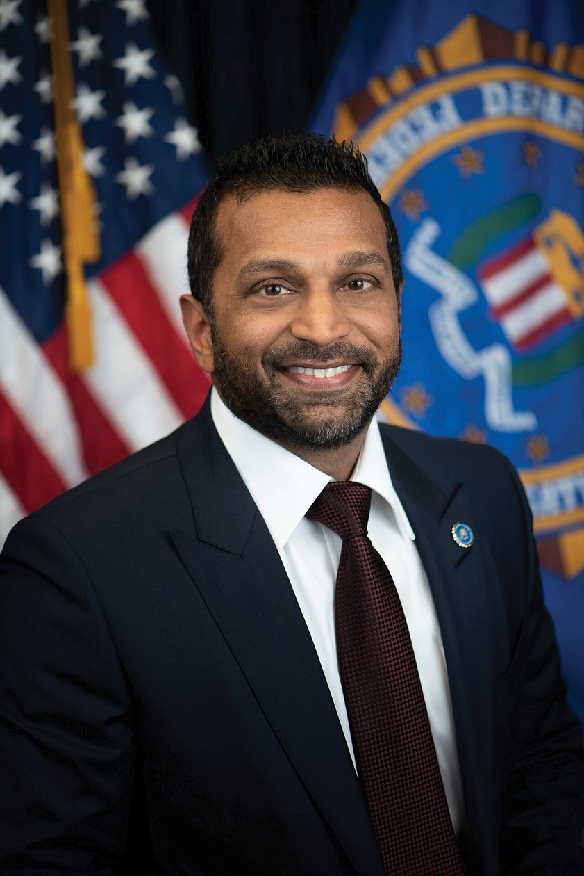 Official portrait of Kash Patel, Director of the FBI