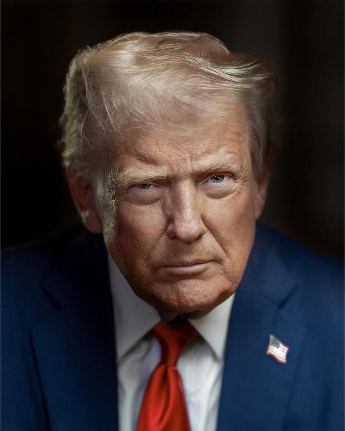 Official portrait of President Donald J. Trump