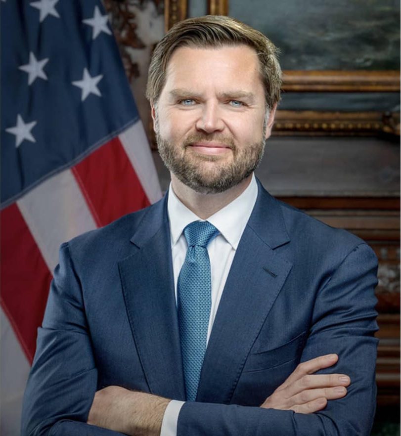 Vice President JD Vance in an official West Wing portrait